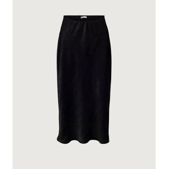 Dresses & Skirts - Black slip midi skirt | NWT | oak + fort